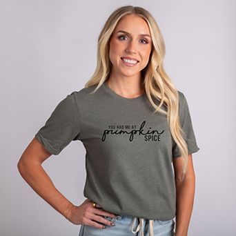 You Had Me At Pumpkin Spice - Women's Short Sleeve Graphic T-Shirt
