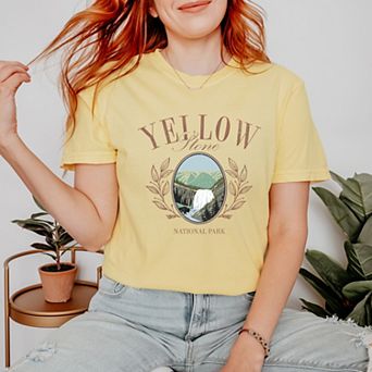 Simply Sage Market Yellowstone Park Grunge Garment Dyed Tee
