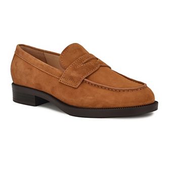 Nine West Berg Women's Almond Toe Slip-On Casual Loafers