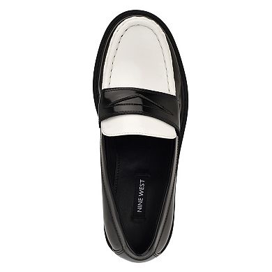 Nine West Keram Women's Slip-On Lug Sole Loafers