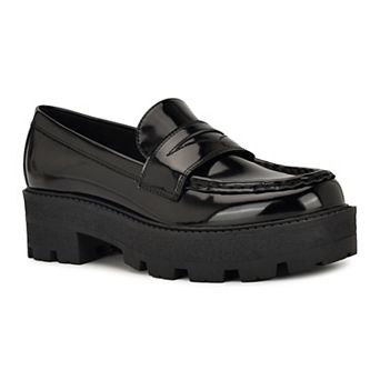 Nine West Keram Women's Slip-On Lug Sole Loafers