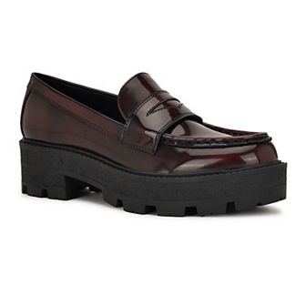 Nine West Keram Women's Slip-On Lug Sole Loafers