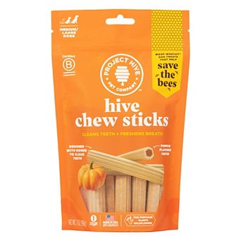 Pumpkin Hive Dental Chew Stick - Large - 7 oz.