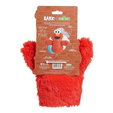 BARK Sesame Street Elmo Plush Pet Toy