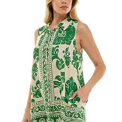 Women's Figueroa & Flower Collared Button Down Dress