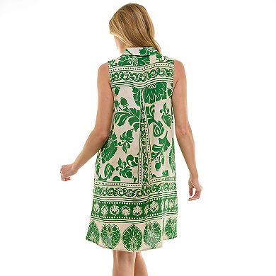 Women's Figueroa & Flower Collared Button Down Dress