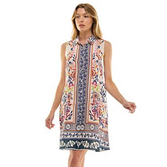 Women's Figueroa & Flower Collared Button Down Dress