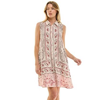 Women's Figueroa & Flower Collared Button Down Dress