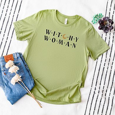Witchy Woman - Women's Short Sleeve Graphic T-Shirt
