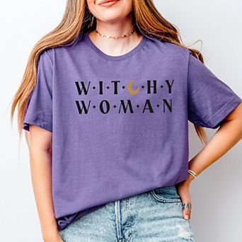 Witchy Woman - Women's Short Sleeve Graphic T-Shirt