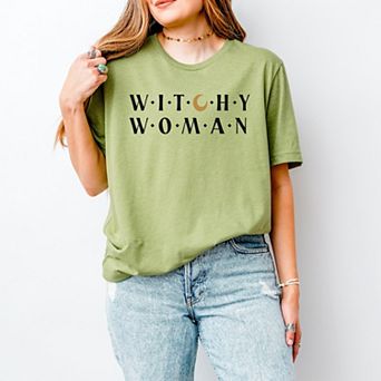Witchy Woman - Women's Short Sleeve Graphic T-Shirt