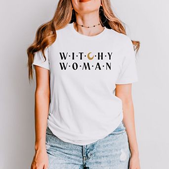 Witchy Woman - Women's Short Sleeve Graphic T-Shirt