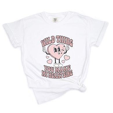 Simply Sage Market Wild Things Make My Heart Sing Garment Dyed Tee