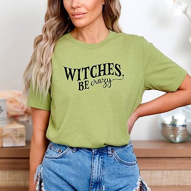 Witches Be Crazy - Women's Short Sleeve Graphic T-Shirt
