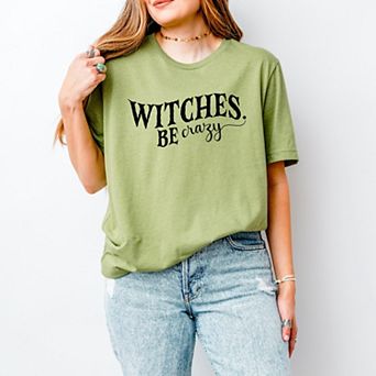 Witches Be Crazy - Women's Short Sleeve Graphic T-Shirt
