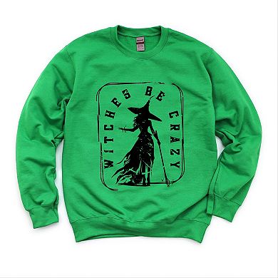 Simply Sage Market Witches Be Crazy Rectangle Sweatshirt