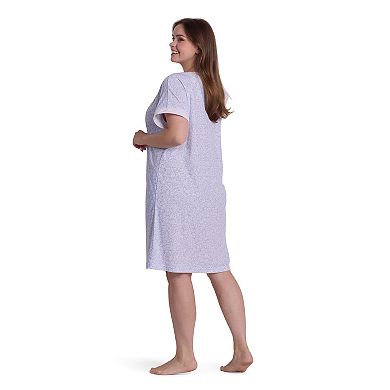 Plus Size Miss Elaine Essentials Terry Short Robe