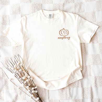 Simply Sage Market Embroidered Pumpkin Everything Garment Dyed Tee