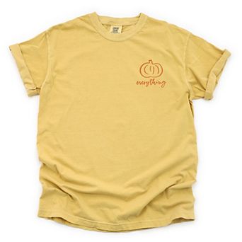 Simply Sage Market Embroidered Pumpkin Everything Garment Dyed Tee