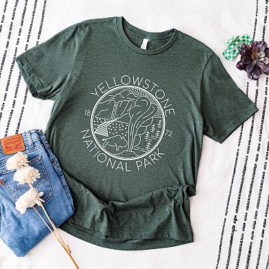 Yellowstone National Park - Womens Short Sleeve Tee