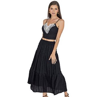 Emma Top & Maxi Skirt Set