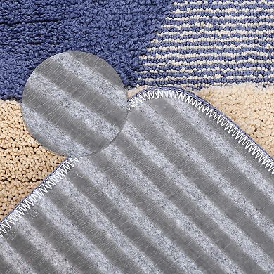 1Pcs Soft Bath Mat, Non Slip Absorbent Rug, Rubber Backing Quick Dry Rugs for Shower Floor 24" x 35"