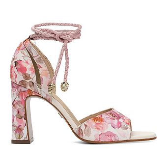 Andrea Women's High Heel Sandals With Rope Ankle Strap 65081