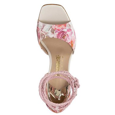 Andrea Women's High Heel Sandals With Rope Ankle Strap 65081