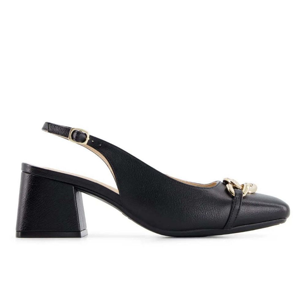 シューズ・サンダルその他 Chloe Black slingback decollete Andrea Andrea leather slingback pumps in black - Chloe | Mytheresa