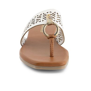 Andrea Women's Casual Fashion Flip Flops 69998