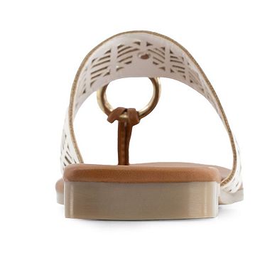 Andrea Women's Casual Fashion Flip Flops 69998