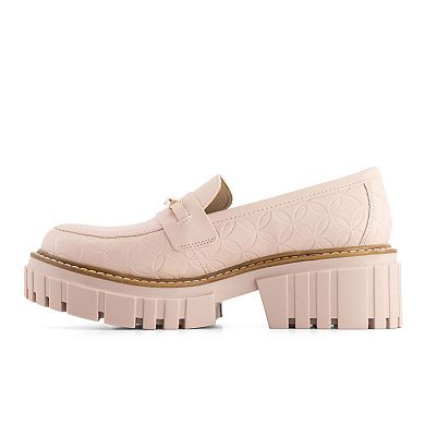 Andrea Women's Penny Loafers 54794 Pink