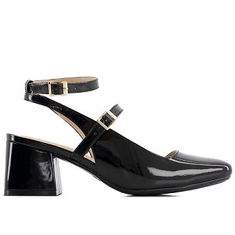 Andrea Women's Patent Leatherette Pumps 64594