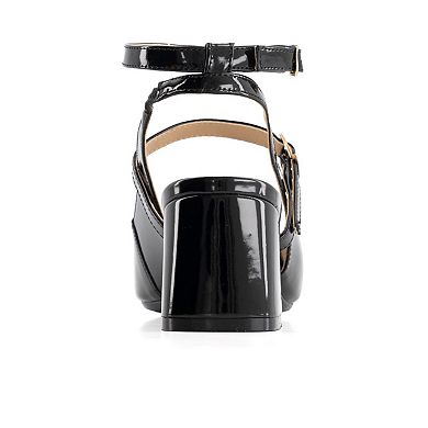 Andrea Women's Patent Leatherette Pumps 64594