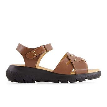 Andrea Women's Premium Comfort Leather Sandals 65433