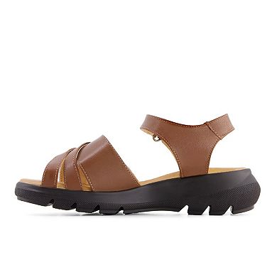 Andrea Women's Premium Comfort Leather Sandals 65433