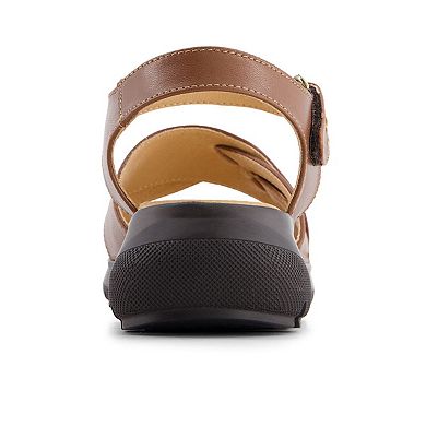 Andrea Women's Premium Comfort Leather Sandals 65433