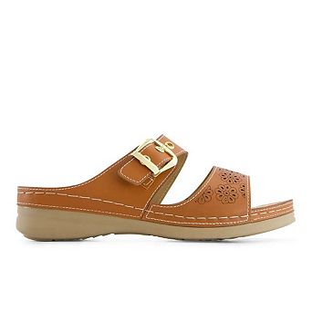 Andrea Women's Double Strap Comfort Sandals 65595