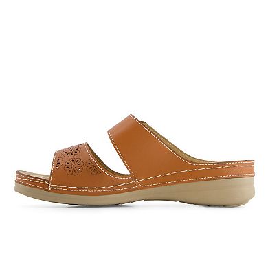Andrea Women's Double Strap Comfort Sandals 65595