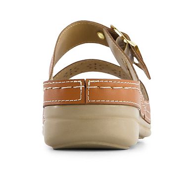 Andrea Women's Double Strap Comfort Sandals 65595