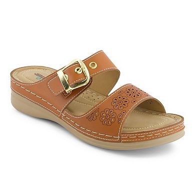 Andrea Women's Double Strap Comfort Sandals 65595