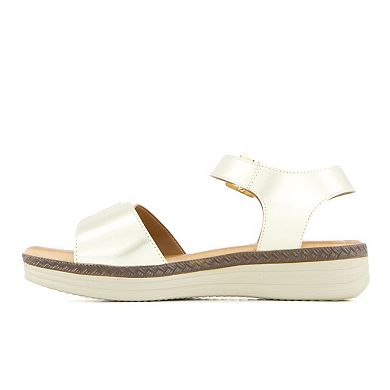 Andrea Women's Comfort Sandals with hook and loop closure 65564