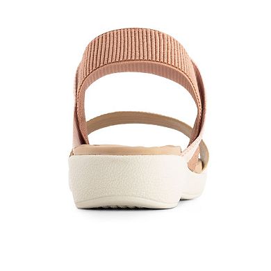 Andrea Women's Comfort Deluxe Massage Self Adjust Casual Sandals 77525