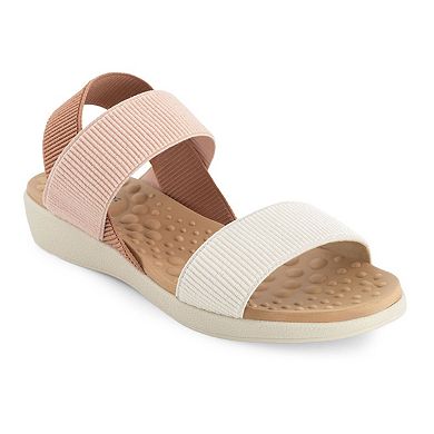 Andrea Women's Comfort Deluxe Massage Self Adjust Casual Sandals 77525