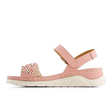Andrea Women's Ankle Strap Comfort Sandals 65569
