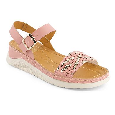 Andrea Women's Ankle Strap Comfort Sandals 65569