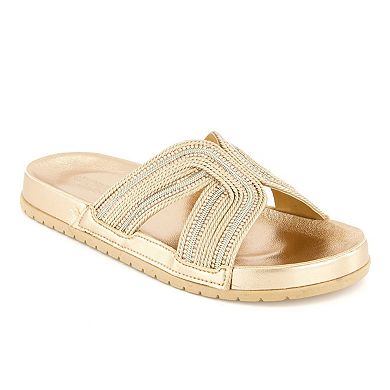 Andrea Women's Ultra Comfort Slides 65638