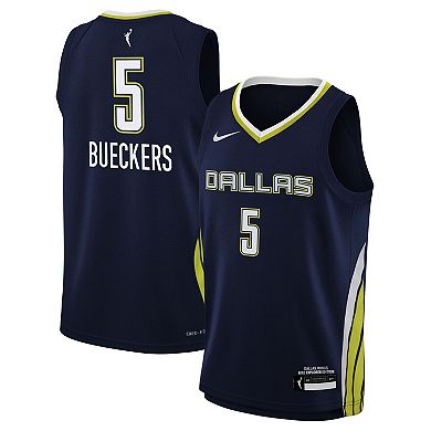Youth Nike Paige Bueckers Navy Dallas Wings 2025 WNBA Draft Explorer Edition Victory Player Jersey