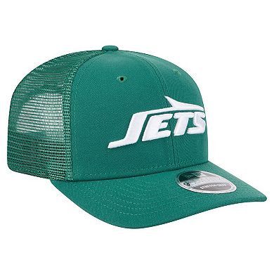 Men's New Era Green New York Jets Team Collection 9SEVENTY Stretch-Snap Adjustable Hat