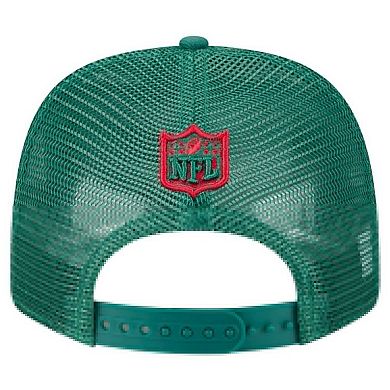 Men's New Era Green New York Jets Team Collection 9SEVENTY Stretch-Snap Adjustable Hat